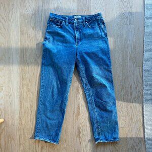 Madewell Perfect Vintage Straight Jean size 31